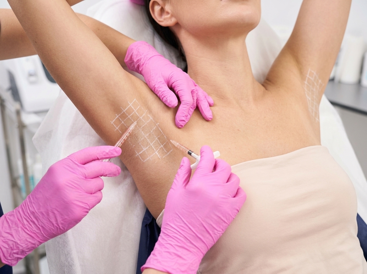 Underarm Hyperhidrosis Treatment (Underarm Botox)